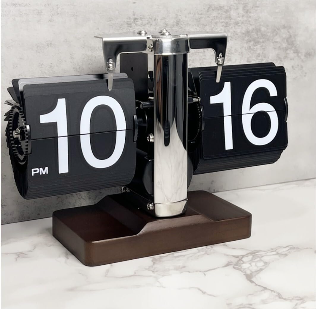 Mechanical Retro Flip Clock | Perfect For Office Use And Corporate Gifting