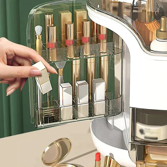 Cosmetic organizer huge size, with 10 drawers