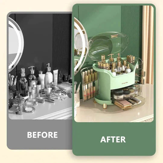 Cosmetic organizer huge size, with 10 drawers