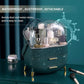 Makeup Storage Organizer with 2 Drawers & Lid Transparent Cover