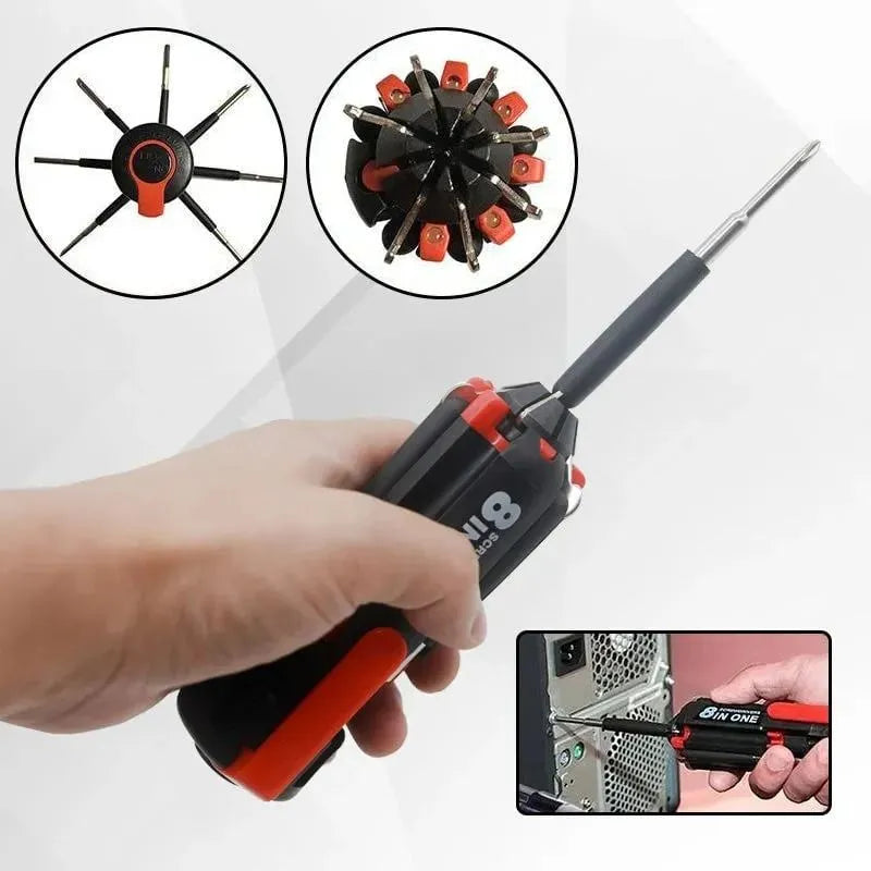 Multifunctional 8-in-1 Screwdrivers Tool